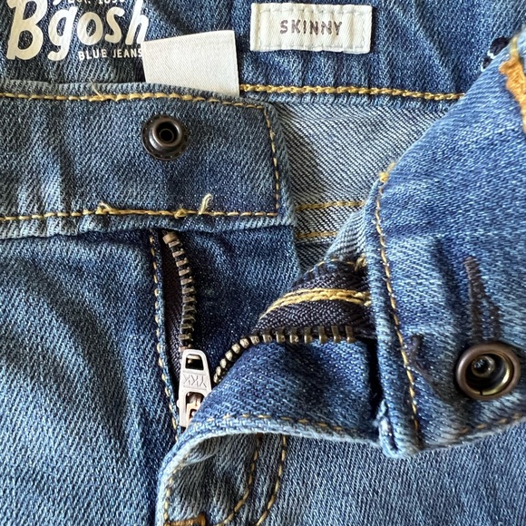 OshKosh B’gosh 9 month boy girl Baby light blue skinny jeans NWT - Picture 5 of 7
